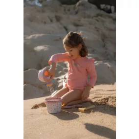   Little Dutch hosszú ujjú úszó póló Ocean Treasures Rouge