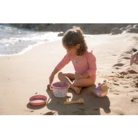   Little Dutch hosszú ujjú úszó póló Ocean Treasures Rouge