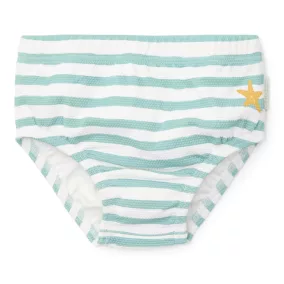 Little Dutch úszópelenka Stripes Surf Blue - 62/68