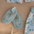 Little Dutch úszócipő Seashells Surf Blue - 25-26