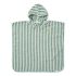 Little Dutch fürdőponcsó Seashells and Stripes Surf Blue