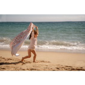 Little Dutch strandtörölköző Sunny Flowers Multi-colour