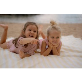 Little Dutch strandtörölköző Beach Sunny Yellow