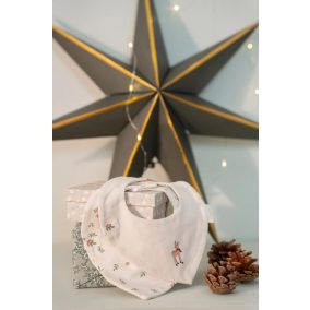 Little Dutch karácsonyi mintás nyálkendő (2 db)