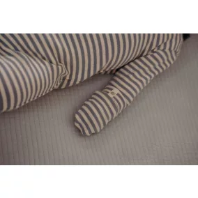   Little Dutch karmolás elleni kesztyű Stone Blue Stripe - egy méret