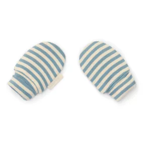   Little Dutch karmolás elleni kesztyű Stone Blue Stripe - egy méret