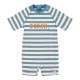 Little Dutch rövid ujjú úszóoverál Ocean Blue Stripes