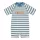Little Dutch rövid ujjú úszóoverál Ocean Blue Stripes - 86/92