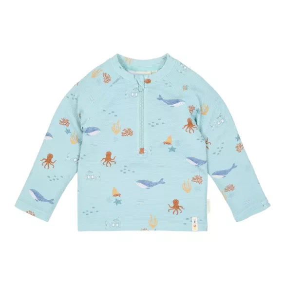 Little Dutch hosszú ujjú úszó póló Ocean Friends