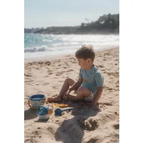 Little Dutch rövid ujjú úszó póló Ocean Breeze - 74/80