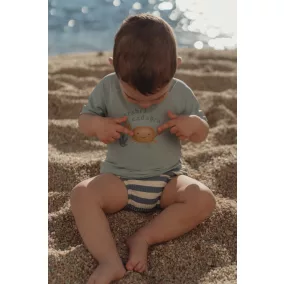Little Dutch úszópelenka Ocean Blue Stripes