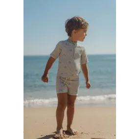   Little Dutch rövid ujjú úszó póló és sort Ocean Adventure