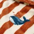 Little Dutch fürdőponcsó Ocean World Brown Stripe