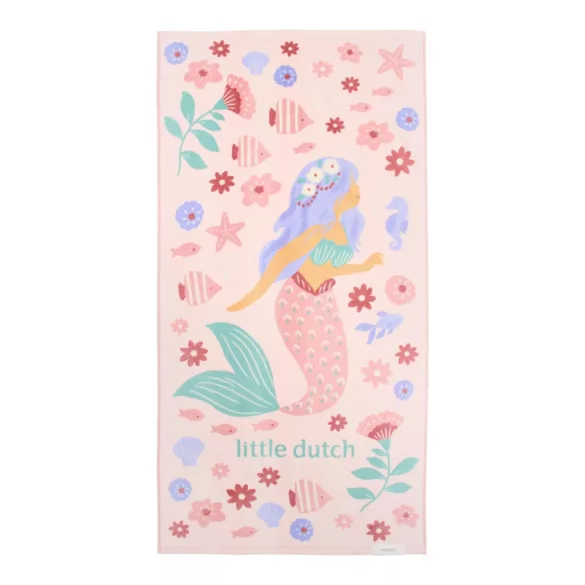 Little Dutch strandtörölköző Dreamy Mermaid Multicolour - 60cm X 120cm