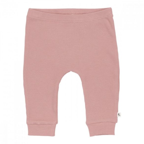 Little Dutch bordázott babanadrág - vintage pink 86
