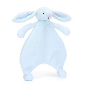 Jellycat szundikendő - Nyuszis nyunyóka - babakék