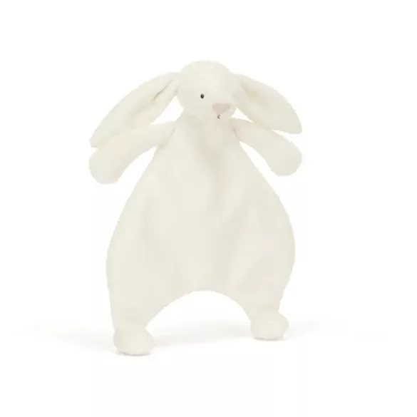 Jellycat szundikendő - Nyuszis nyunyóka - krémfehér