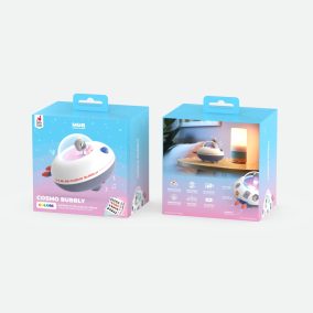   MOB Cosmo Bubbly - Világító Űrhajó Bluetooth Hangszóró