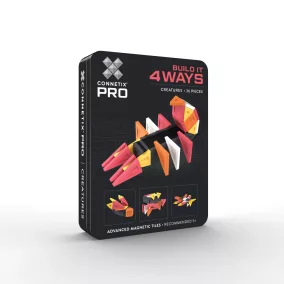   Connetix PRO Build It 4 Ways Lények mágneses építőjáték - 36 db