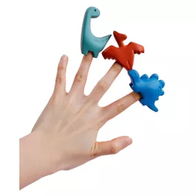   Haku Yoka Ujjra húzható marokkréta készlet 6 db-os - Dinoszauruszok