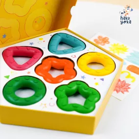 Haku Yoka Marokkréta készlet 6 db-os - Színes formák