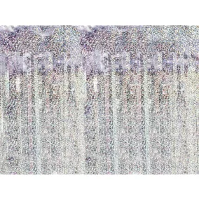 Holografikus Party Függöny 100x200 cm