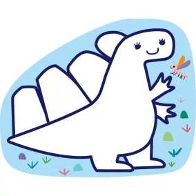   Haku Yoka Varázslatos képek kreatív készlet maroknyomdával - Dinoszauruszok