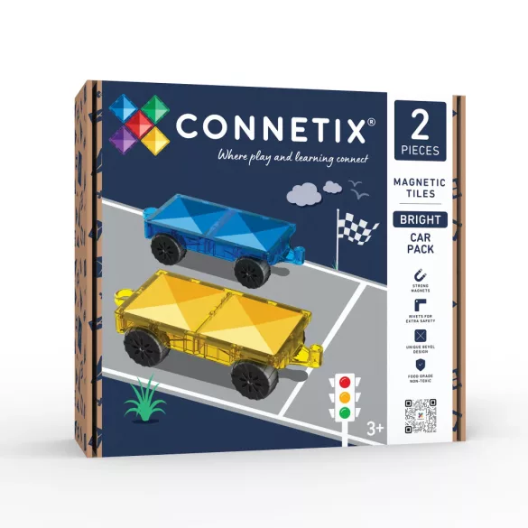 CONNETIX Bright autós csomag - 2 db
