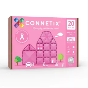 CONNETIX Jótékonysági szett - Pink - 20 db