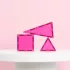 CONNETIX Jótékonysági szett - Pink - 20 db