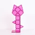 CONNETIX Jótékonysági szett - Pink - 20 db