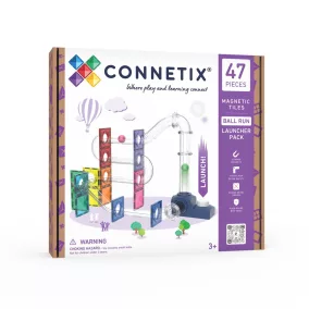 CONNETIX Golyópálya kilövő építőszett 47 db