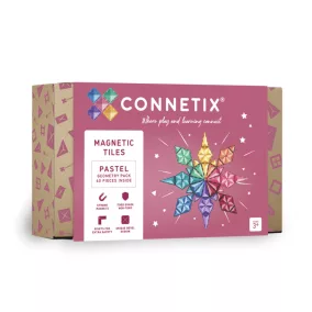 CONNETIX Pasztell geometriai csomag - 40 db