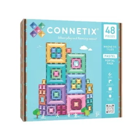 CONNETIX Pasztell Portal Pack - 48 db