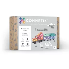 CONNETIX Pasztell járműves szett - 50 db
