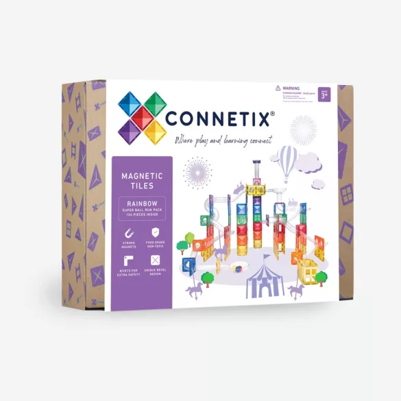 CONNETIX Szuper XXL golyópálya - 134 db