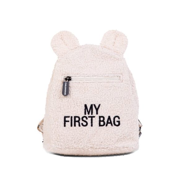 My First Bag Gyermek Hátizsák – plüss – törtfehér
