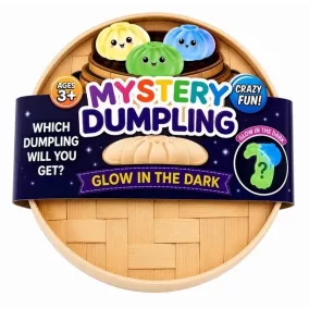 Dumpling Squishy Meglepetés Nagy - Sötétben világító
