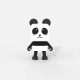MOB Táncoló Állatos Bluetooth Hangszóró - Panda