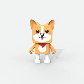 MOB Táncoló Állatos Bluetooth Hangszóró - Corgi