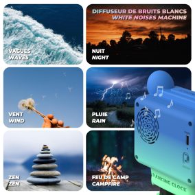 MOB Táncoló Digitális Óra - Kék