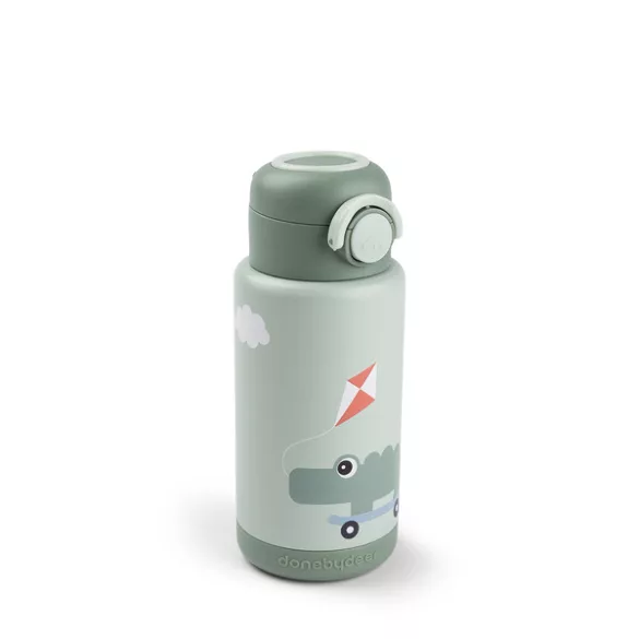 Done by Deer hőtartó kulacs 340 ml - Playground - zöld