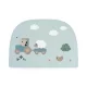 Done by Deer Szilikon tányéralátét - Tiny Farm - kék