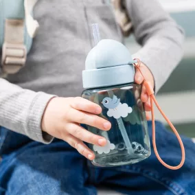   Done by Deer ebéddoboz, snack doboz és mini szívószálas kulacs szett kék