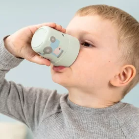 Done by Deer Foodie étkészlet - Tiny Farm - zöld