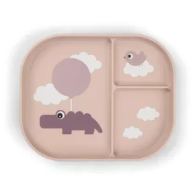 Done by Deer Foodie többrekeszes tányér - Happy Clouds