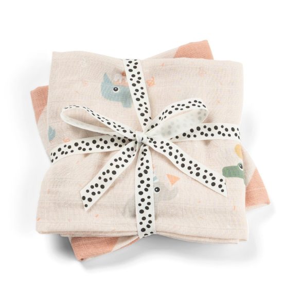 Done by Deer Textilpelenka - 2db - Celebration - púder