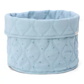 Little Dutch kerek tároló 30x25 cm - Pure Denim Blue