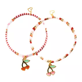  Djeco Ékszerkészítő készlet - Páros cseresznyék - Tila and Cherries