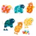 Djeco Pompom-kép készítés - Állatok és pomponok - Animals and Pom-pom Circles